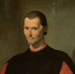 Retrato de Niccolò Machiavelli, 1469-1527, pormenor de 62196